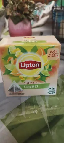 thé noir agrumes