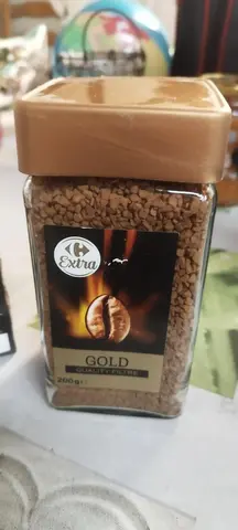 café soluble lyophilisé
