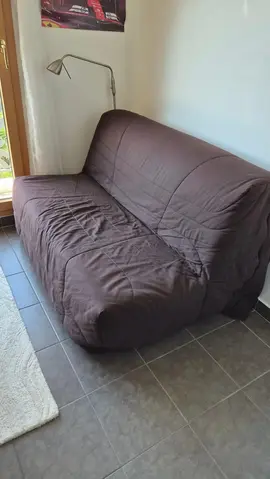 Canapé BZ convertible marron