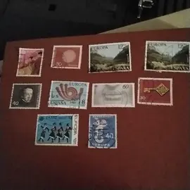 donne timbres collection europa 1lot part envoie