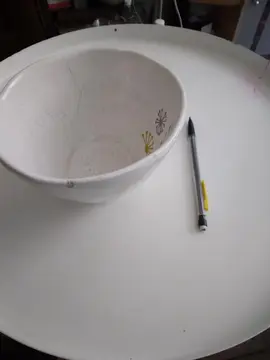 grand bol/petit saladier ébréché