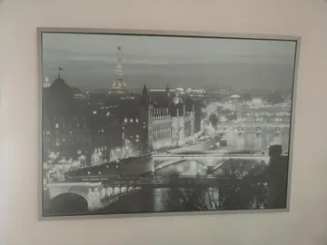 Tableau & Cadre 140*100, Vue de Paris