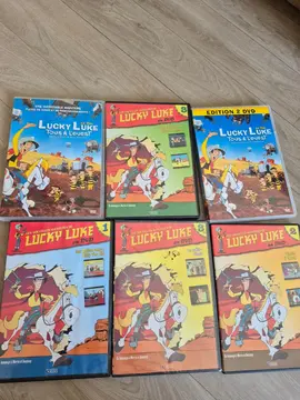 6 DVD Lucky Luke