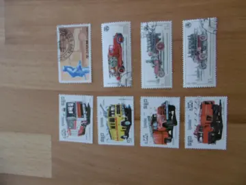 Timbres thématique Pompiers LOT 1