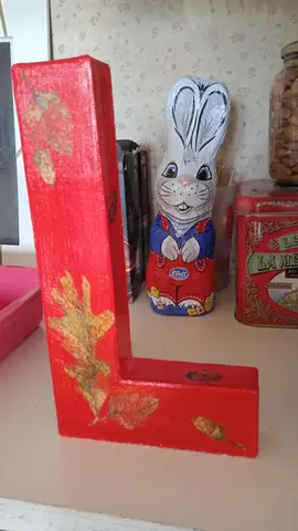 lettre "L" à décorer