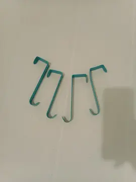 lot 4 patères de porte