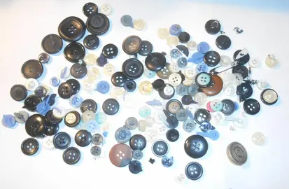 lot de boutons chemises mercerie