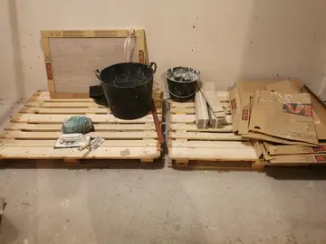 2 palettes en bois