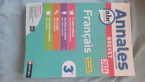 annales brevet Français