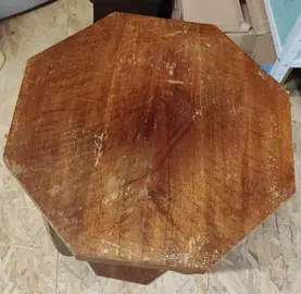 guéridon en bois
