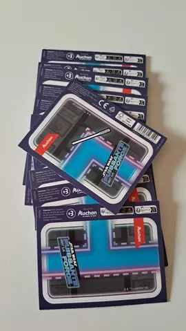 12 cartes Star wars Auchan