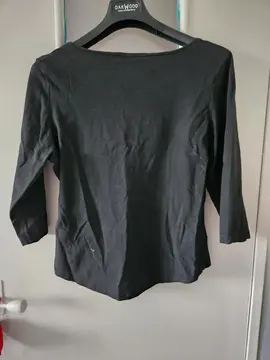 Tee-shirt noir Jacqueline Riu