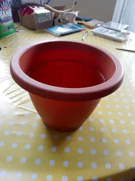 pot en plastique pour plante diamètre 15cm