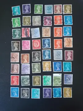 Timbres - Grande-Bretagne : monarchie - Elizabeth II