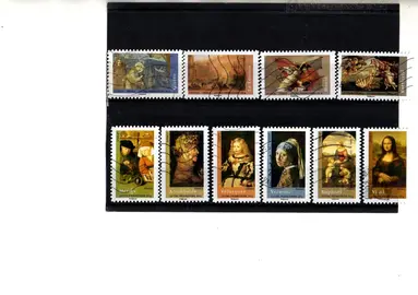 Timbres : France 2008 - Série 4132 à 4141