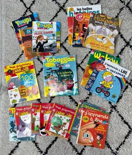 lot de premières lectures et de magasines 4/6ans