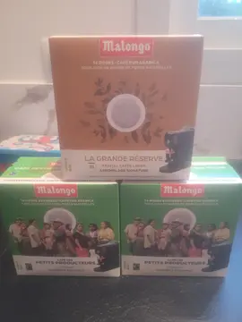 Capsules pour cafetière malongo