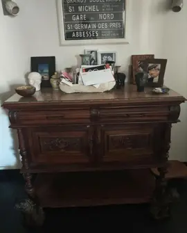 Buffet de campagne bois massif