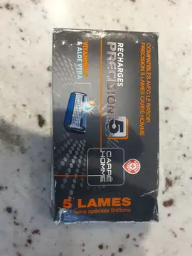 Donne lame rasoir recharge marque Repère Leclerc