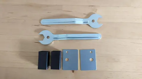 Clé et Parts Métalliques Pieds de meubles ikea Enhet