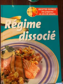 livre cuisine - régime dissocié