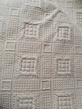 tissu blac cassé