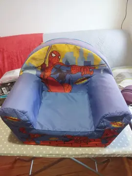 fauteuil en mousse spiderman