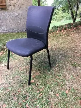 6 chaises de bureau ou salle d'attente