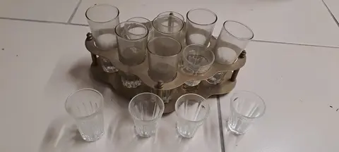 Verres avec support