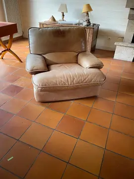 fauteuil en cuir