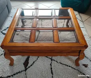 Table salon en bois massif