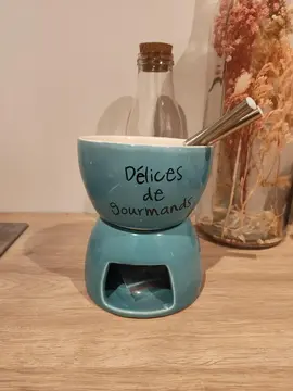Service fondue au chocolat