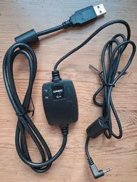 Câble USB Casio SB-88 pour calculatrice