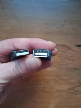 Câble USB A femelle - mâle (L 13 cm)