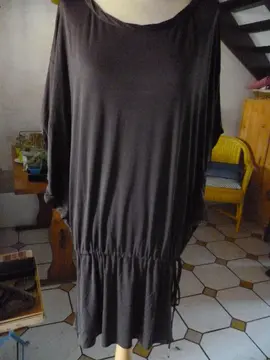 robe chocolat taille 42
