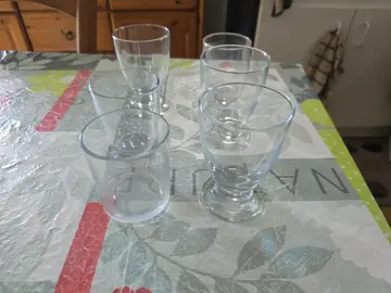 lot 6 verres