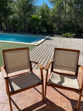 chaises de jardin