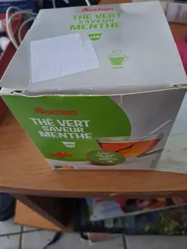 capsules thé vert menthe pour Dolce Gusto