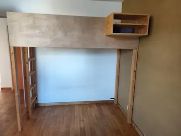 Lit mezzanine 1personne + matelas
