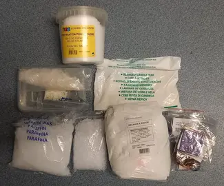 Matériel pour faire des bougies