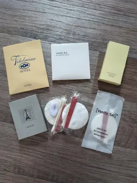 Nécessaires de toilettes d'hôtel