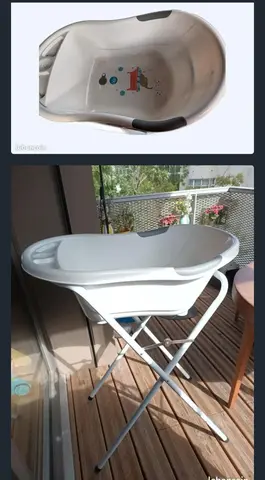 baignoire sur pied