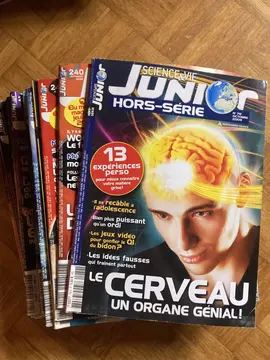 Lot de magazines "Science et vie Junior" Années 2005 à 2011