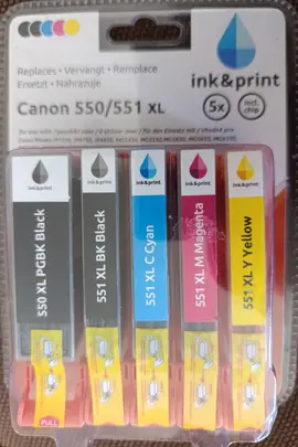 Cartouche d'encre CANON 550/551 XL