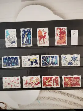 timbres français oblitérés lot V