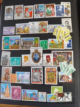belle page unique timbres divers ètrangers