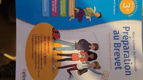 livre préparation brevet Français 3ème