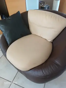 fauteuil cuir excellent etat
