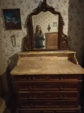 commode avec miroir