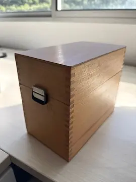 jolie boite en bois
